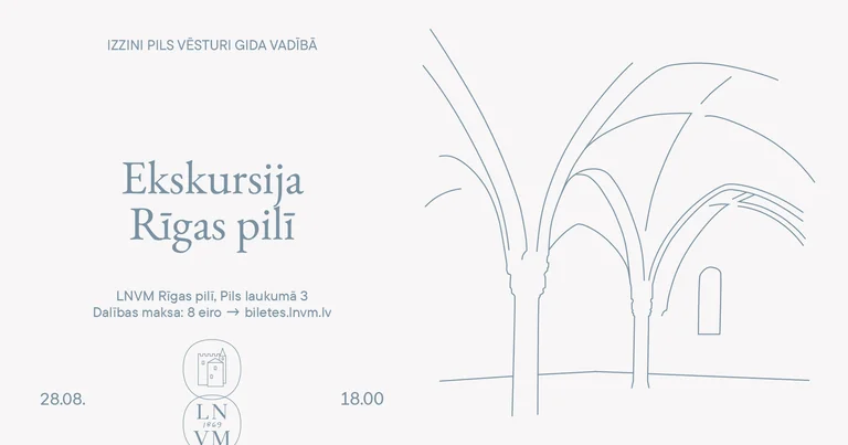 Ekskursija Rīgas pilī: iespēja izpētīt atjaunotās telpas 28. augustā